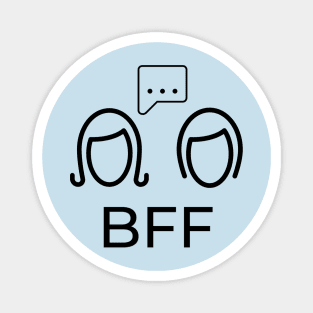 BFF Time Magnet